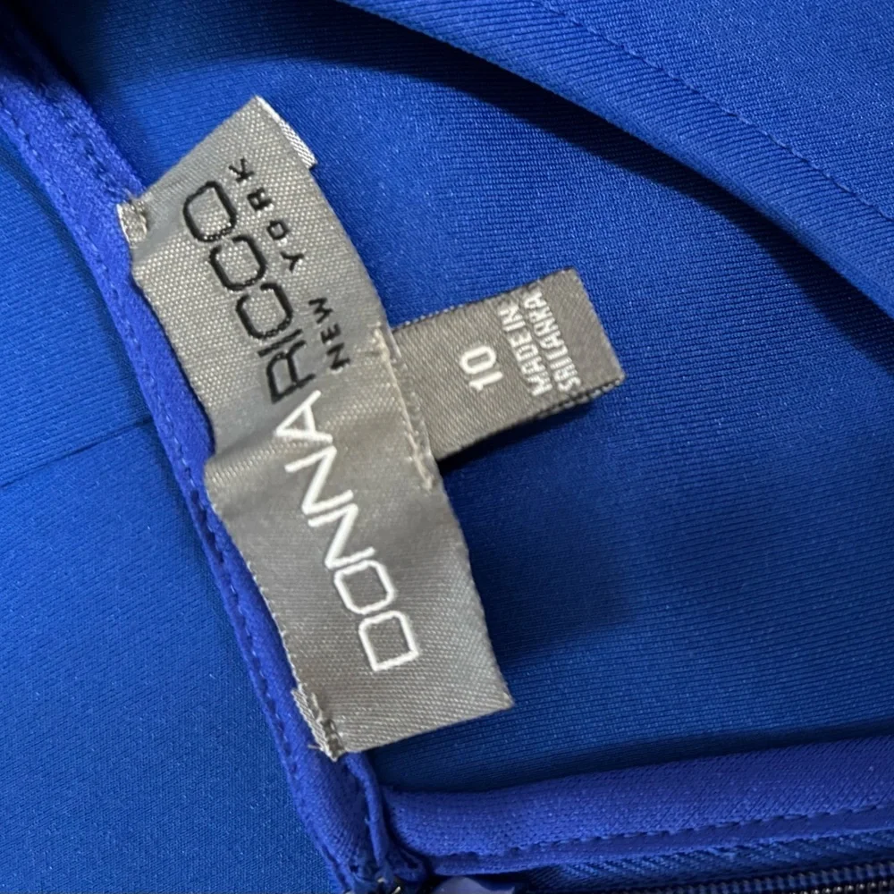 Donna Ricco Royal Blue Midi Dress - Picture 5 of 5